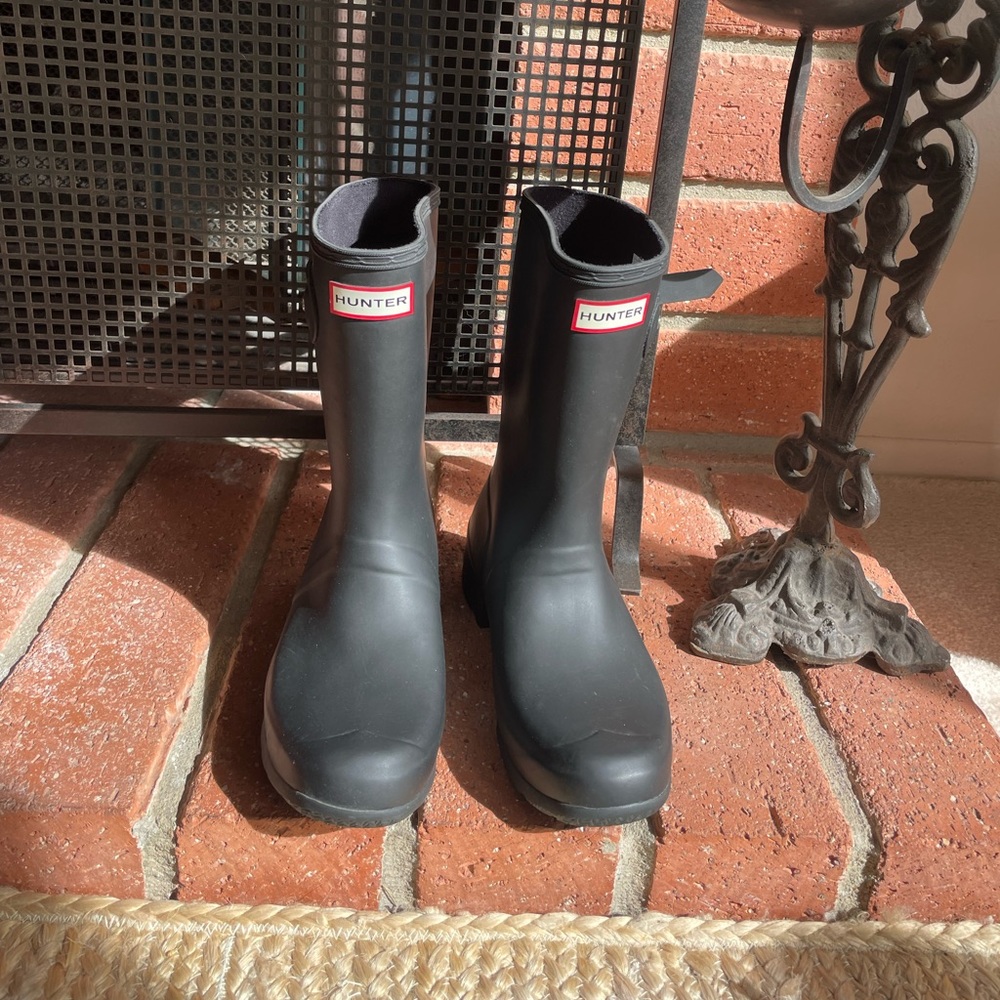 Black Hunter Boots